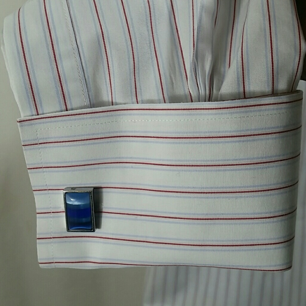 BROOKS BROTHERS French Cuff Shirt 16 1/2 - 34 - Picture 4 of 7